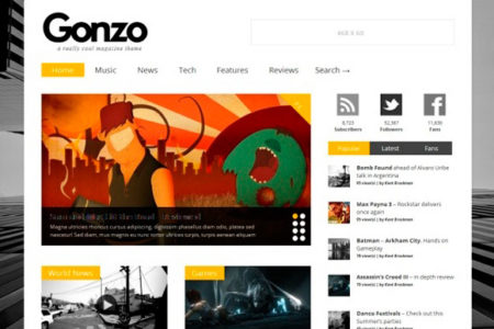 gonzo-wordpress-theme