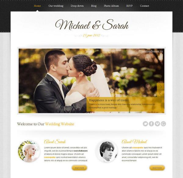 Marriage-Responsive-Wordpress-theme