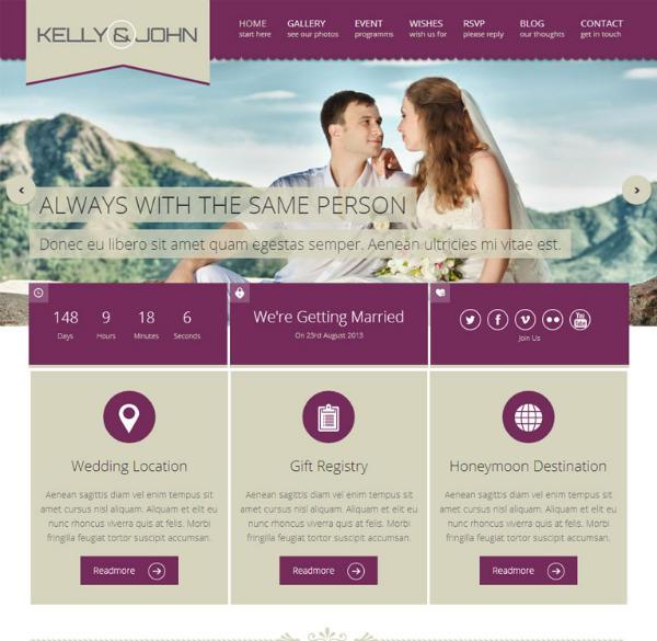 Soul-mariage-wordPress-theme