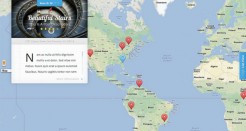 Thème WordPress Explorable
