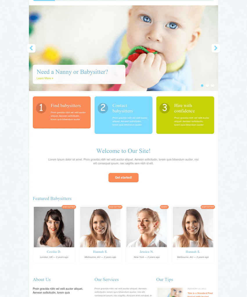 babysitter-job-wordpress-theme
