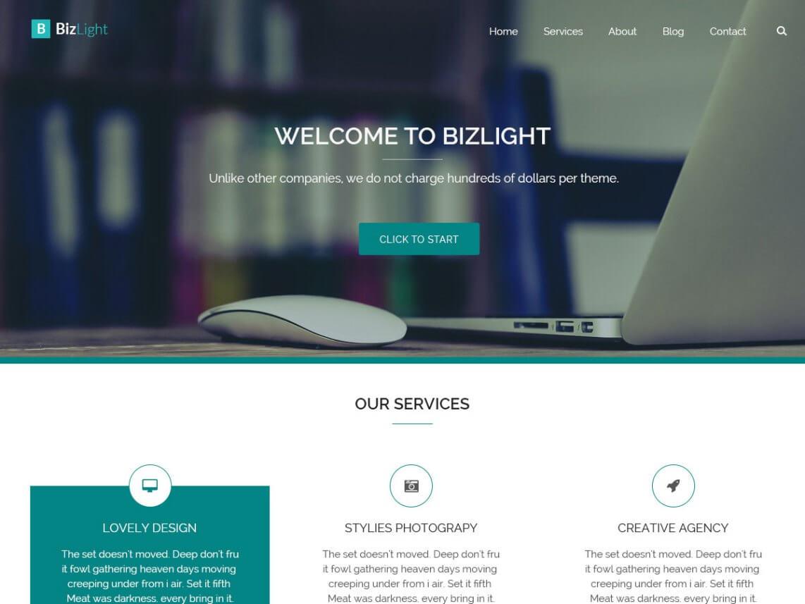 bizlight-wordpress-theme