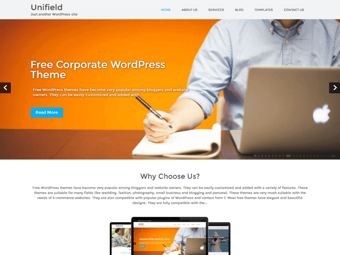 unifield_theme_wordpress_gratuit