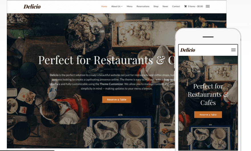 delicio-wordpress-theme-restaurant