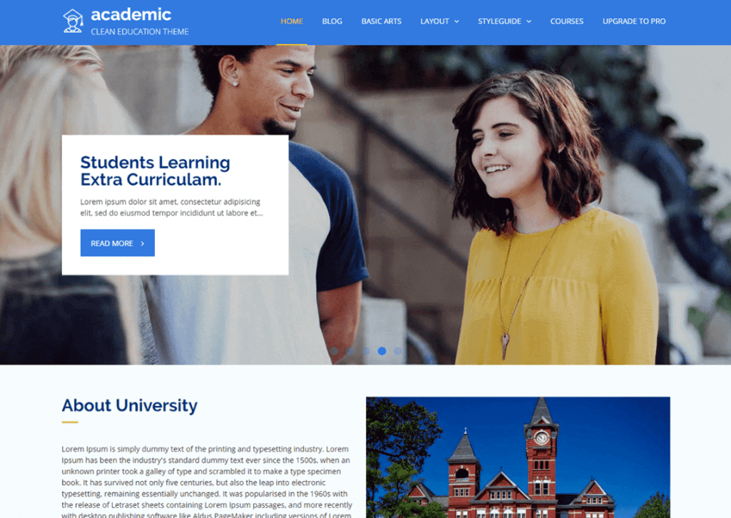 academic-theme-wordpress