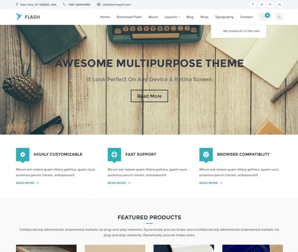 theme-wordpress-gratuit-flash