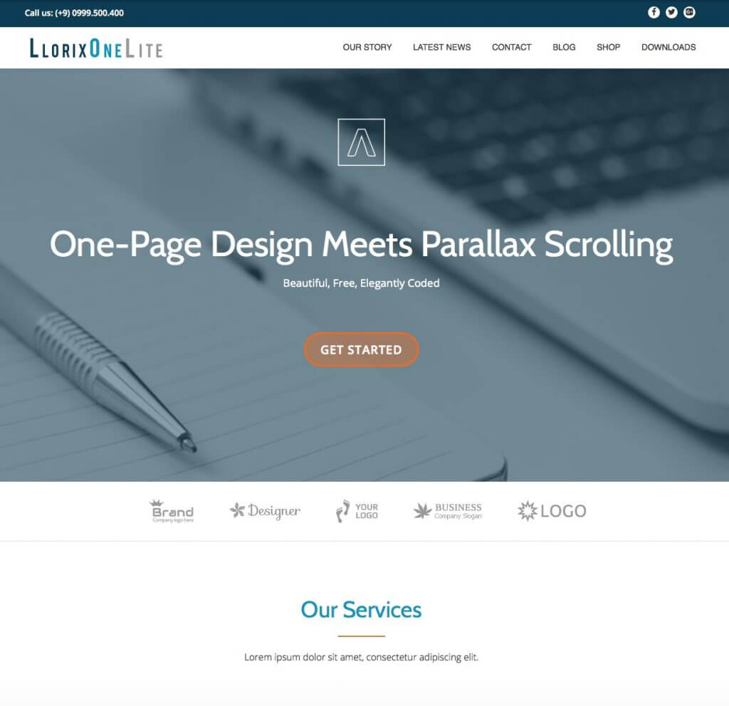 llorix-one-lite-theme-wp-gratuit