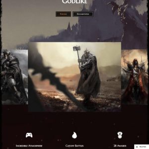 godlike-theme-wordpress-gaming