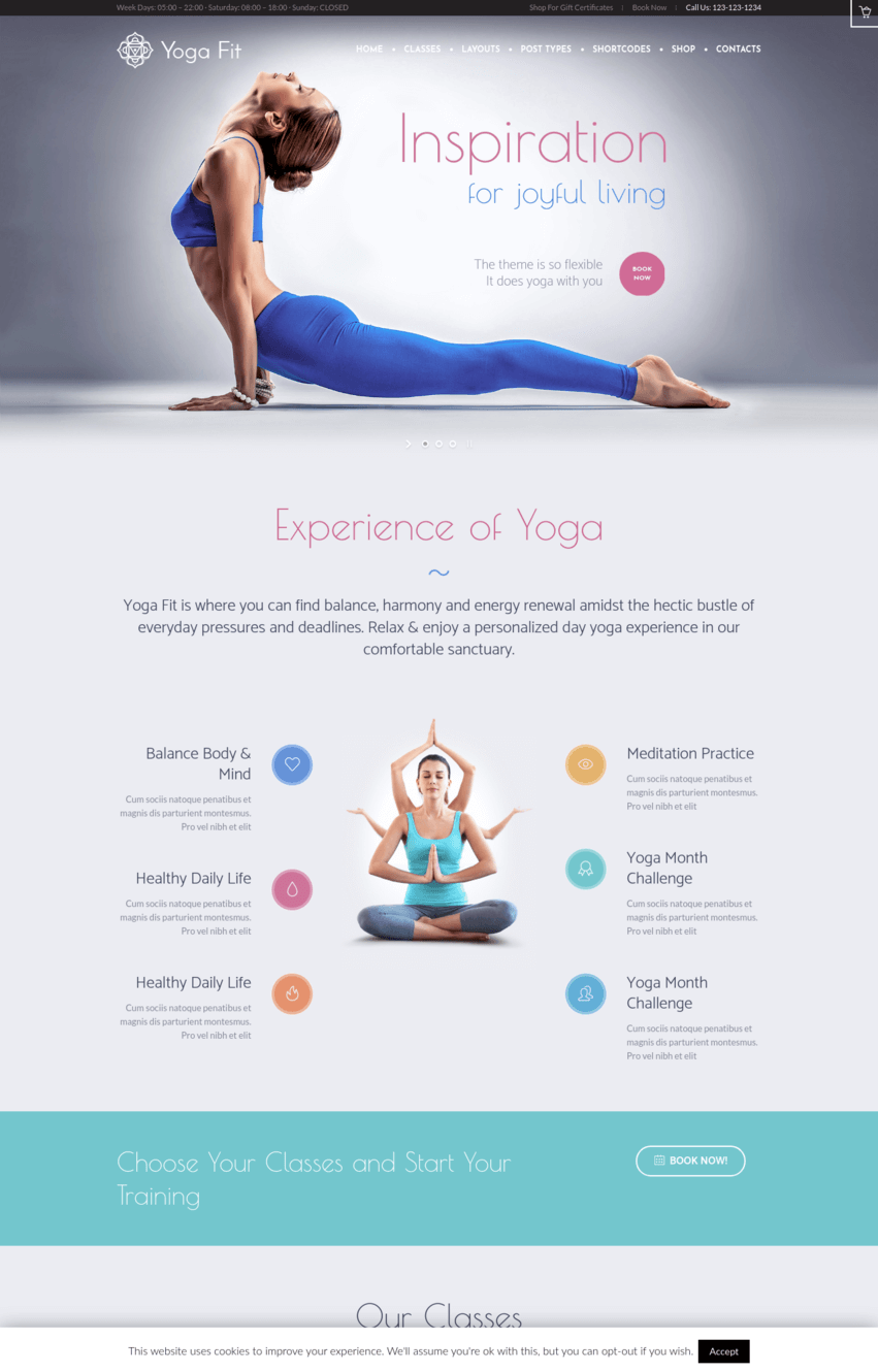 yoga-fit-theme-wordpress - WPTheme