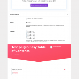 table-matiere-divi-plugin-gratuit